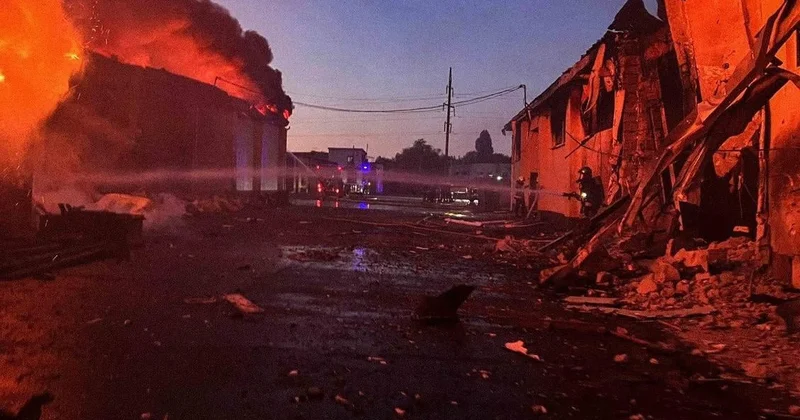 Zaporojye və Kiyev vilayətlərinə PUA hücumu olub, yaralılar var
