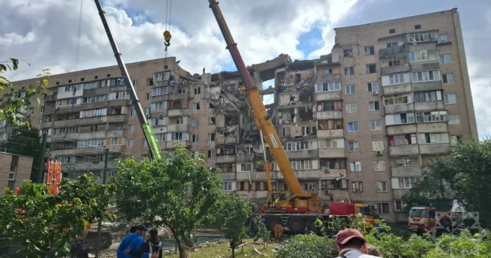 Kiyevə rus zərbəsi: 11 nəfər həlak olub │ FOTOLAR