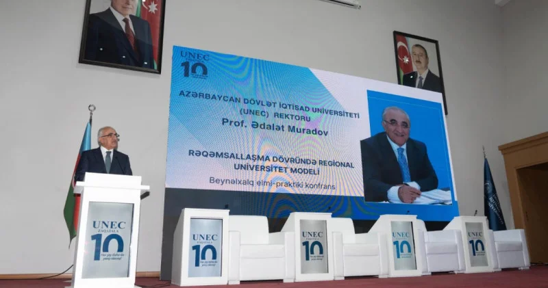 “Rəqəmsallaşma dövründə regional universitet modeli” mövzusunda beynəlxalq elmi praktiki konfrans