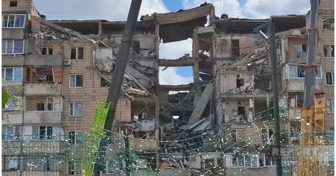 Kiyev Rusiyanın növbəti raket hücumundan sonra FOTOREPORTAJ