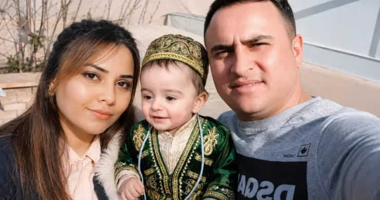 Şərurdakı dəhşətli qəzada həlak olan ailənin FOTOSU