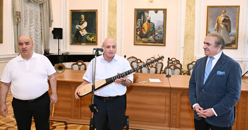 “Nizami “Xəmsə”sində və Azərbaycan mədəni gerçəkliyində musiqi alətlərimiz” elmi bədii sessiya