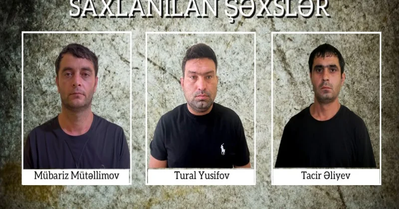 Şirvanda 34 min manatlıq naqil oğurlanıb, üç nəfər saxlanılıb