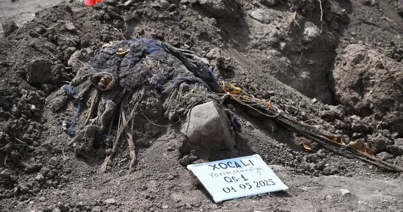 32 məzarlğın hər biri erməni vəhşiliyinin totallığından və sərhədsizliyindən xəbər verir