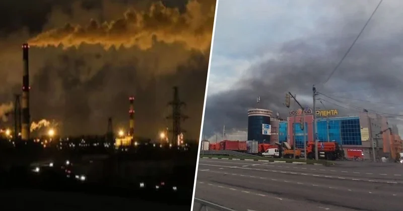 Ukrayna dronları Rusiyanın ən iri neft emalı zavodlarından birinə zərbə endirib