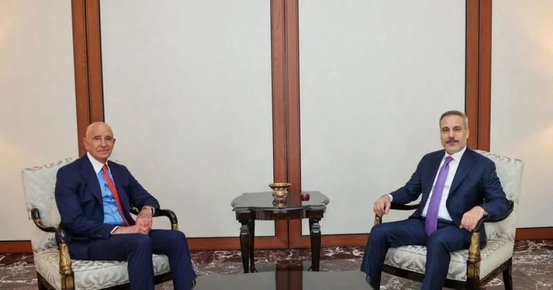 Hakan Fidan ABŞ səfiri Tom Barakla görüşdü