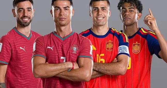 Portuqaliya İspaniya: Heyətlər