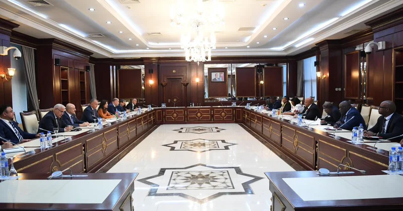Sadiq Qurbanov Zimbabve parlament nümayəndə heyəti ilə görüşdü FOTO