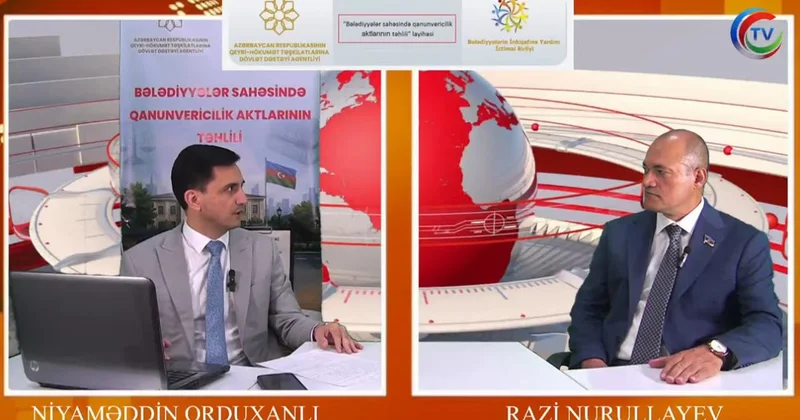 Millət vəkili Razi Nurullayev QHT nin icra etdiyi layihə ilə bağlı Cəbhə TV nin qonağı olub