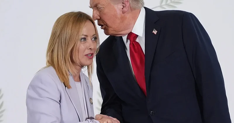 Трамп снова задевает Мелони: Нужен запретительный ордер ФОТО