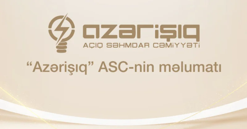 Bakı və Abşeronun bir hissəsində elektrik enerjisinin verilişində fasilə olacaq