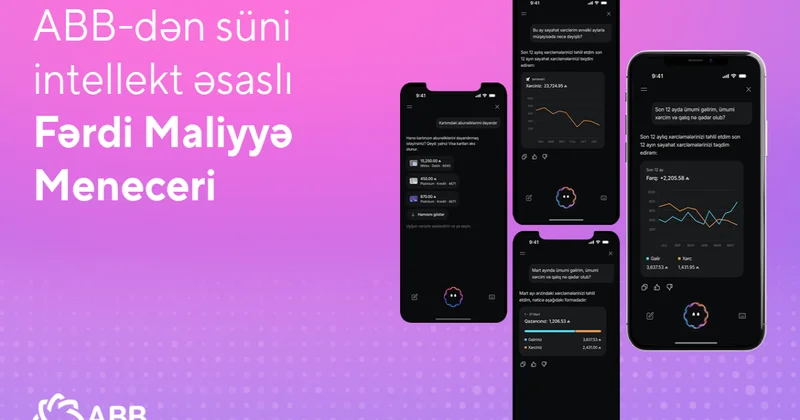 ABB dən süni intellekt əsaslı Fərdi Maliyyə Meneceri!