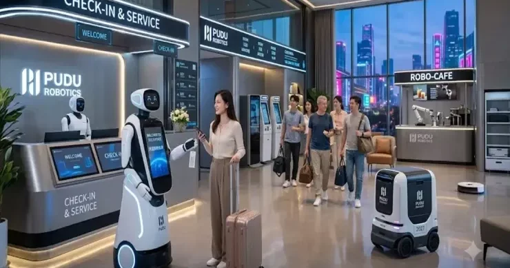 Bu otelin işçiləri olmayacaq Hər şeyi robotlar idarə edəcək