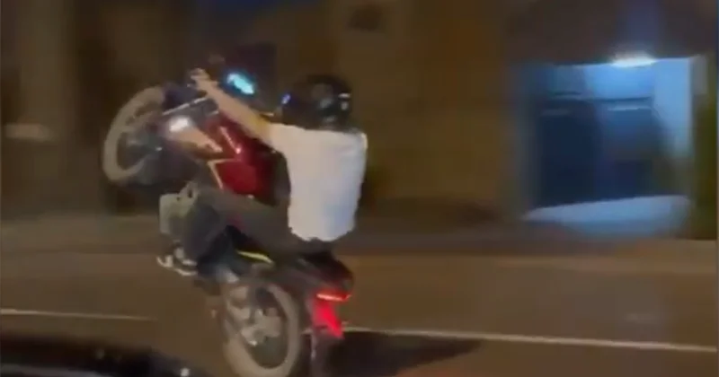 Motoxuliqanlıq edərək sosial şəbəkələrdə paylaşmışdı Həbs olundu+Video