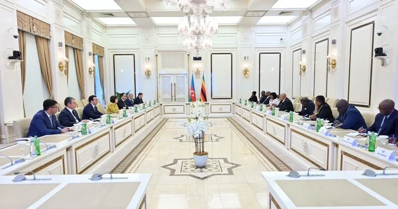 Sahibə Qafarova Zimbabve Respublikası Parlamentinin sədri ilə görüşüb