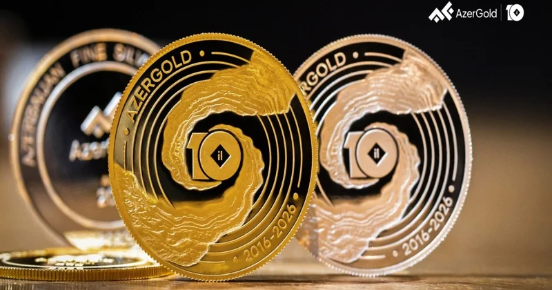 “AzerGold”un 25 ci sikkə kolleksiyası dövlət şirkətinin 10 illik fəaliyyətinə həsr edilib