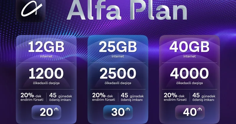 Azercell yeni nəsil “Alfa Plan” tariflərini təqdim edir