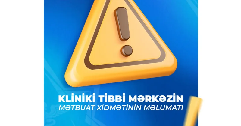 Kliniki Tibbi Mərkəz iyul ayında qeydə alınan zəhərlənmə halları ilə bağlı məlumat açıqlayıb