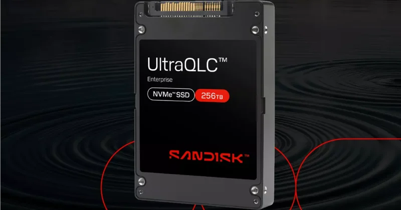 Представлен первый в мире SSD емкостью 256 Тбайт