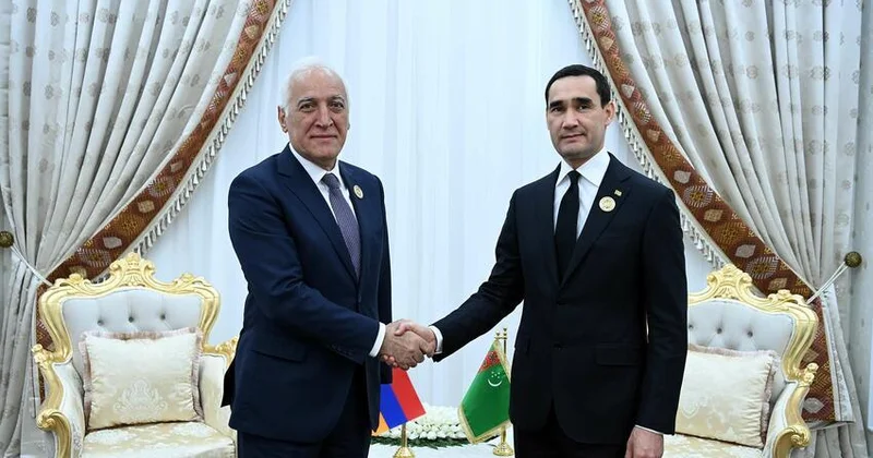 Türkmənistan lideri Ermənistan prezidentinə təşəkkür etdi