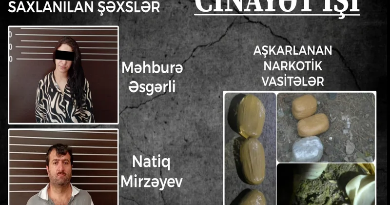Yardımlıda narkokuryer şəbəkə ifşa edilib