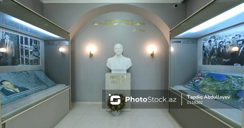 Arxeologiya və Antropologiya İnstitutunun muzey sərgi zalından FOTOREPORTAJ