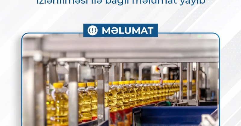 AQTA qida və yem məhsullarının izlənilməsi ilə bağlı məlumat yayıb