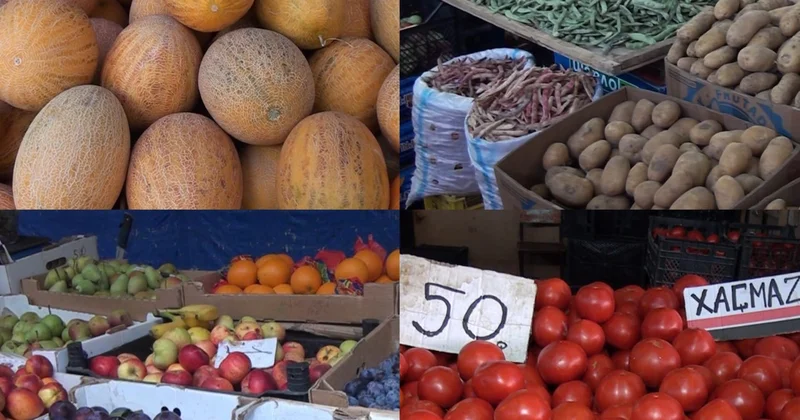 Meyvə tərəvəz bolluğu bazar qiymətlərinə necə təsir edib? RƏY BİLDİRDİLƏR