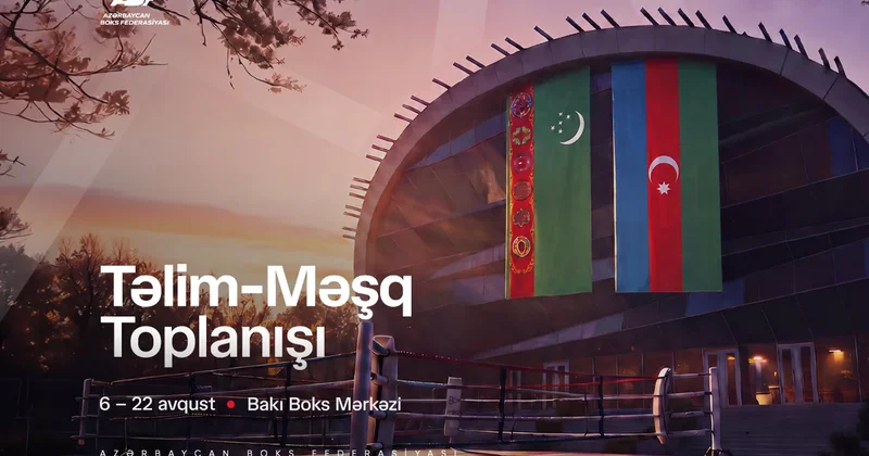 Millimiz Türkmənistan boksçuları ilə birgə Bakıda hazırlığa başlayıb
