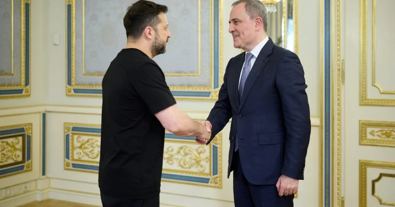 Ceyhun Bayramov Zelenski ilə görüşün detallarını açıqladı