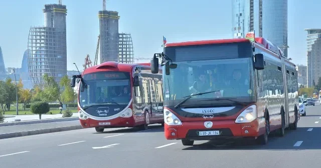 Bu avtobuslar alternativ küçələrdən istifadə edəcək