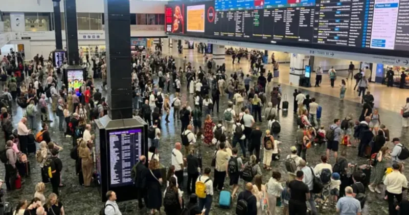 İngiltərənin şimalında elektrik nasazlığı dəmir yolu nəqliyyatını iflic edib