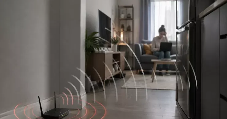 Routeri bu yerə qoymayın İnternet sürəti kəskin zəifləyə bilər
