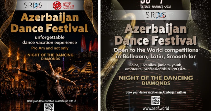 20 dən çox ölkənin nümayəndələrinin iştirakı ilə keçiriləcək Azerbaijan Dance Festival 2026 nın proqramı təqdim olunub biletlər satışda (Video)