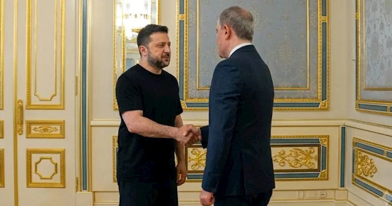Zelenski Bayramovu qəbul etdi − Azərbaycana təşəkkür etdi