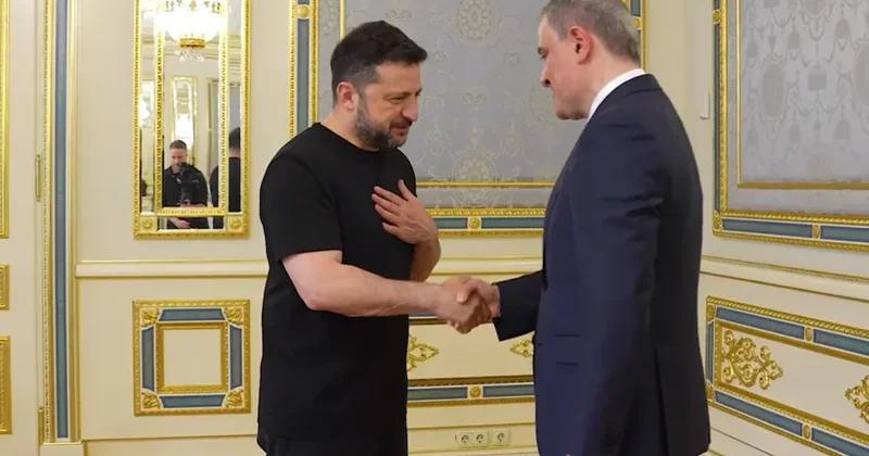 Zelenski Ukraynaya dəstəyə və konstruktiv dialoqa görə Azərbaycana təşəkkür edib