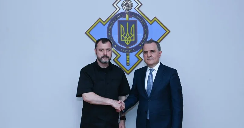Ceyhun Bayramov İqor Klimenko ilə görüşdü: Nələr müzakirə olundu? FOTO