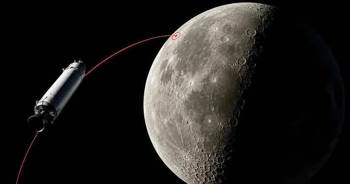 NASA Falcon 9 raketinin pilləsinin Aya düşdüyünü təsdiqləyib