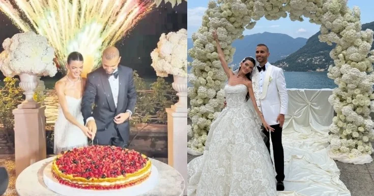 İtaliyada oğluna 3 gün toy etdi, 6 milyon xərclədi Fotolar