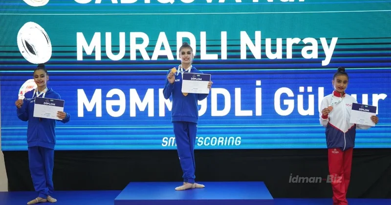 Bədii gimnastika üzrə 31 ci Azərbaycan çempionatı başa çatdı FOTO
