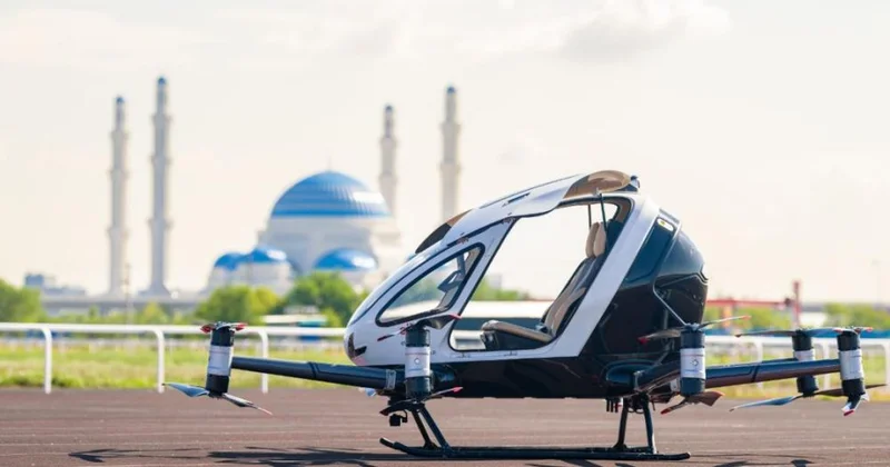 Qazaxıstan göyərtəsində sərnişin olan ilk pilotsuz hava gəmisini səmaya qaldırıb