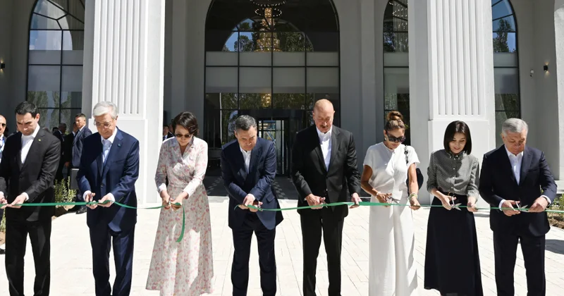 İssık Kul gölünün sahilində “Baku Resort & Spa” mehmanxanasının açılışı olub YENİLƏNİB VİDEO
