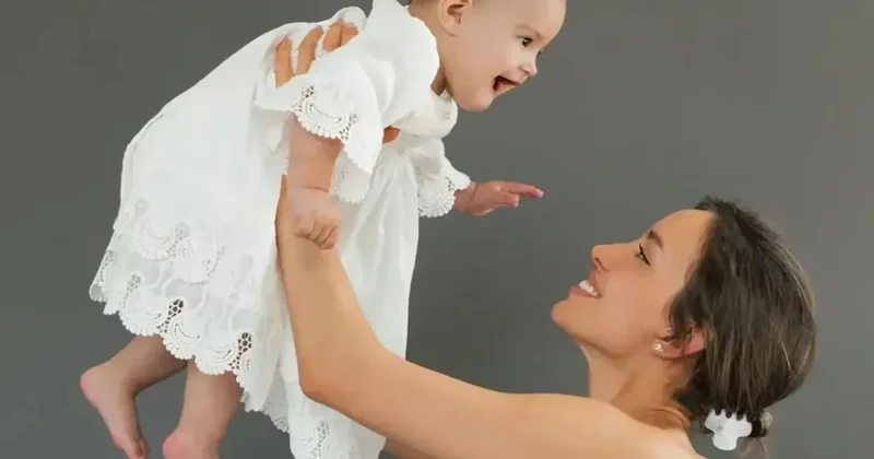 Timatinin xanımı və qızından fotosessiya