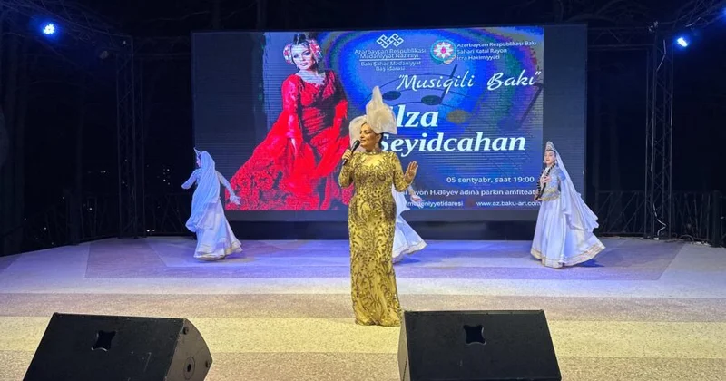 Xətaidə Elza Seyidcahanın konserti təşkil olundu FOTOLAR