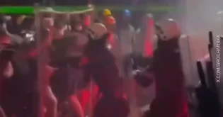 Массовые беспорядки в Сербии ВИДЕО
