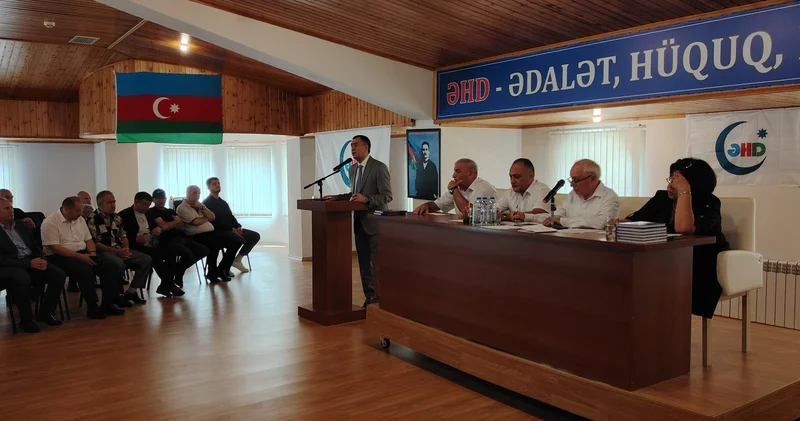 ƏHD Partiyası Ali Məclisinin növbəti iclası keçirilib