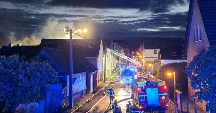 18 человек пострадали при пожаре в Германии