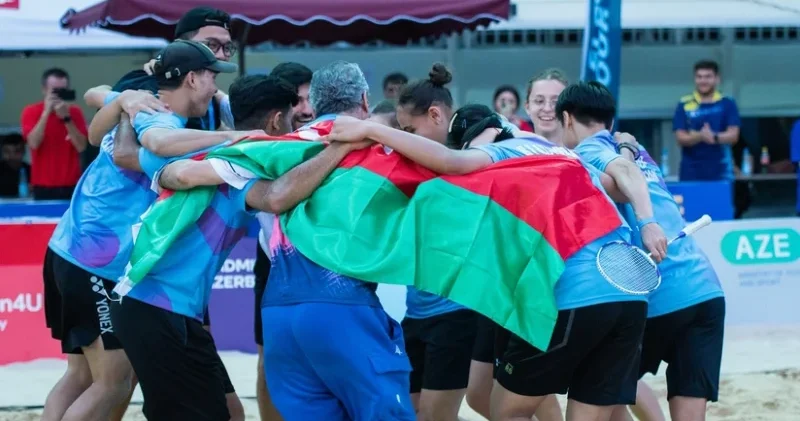Avropa çempionatı: Azərbaycanın airbadminton üzrə millisi finala yüksəlib