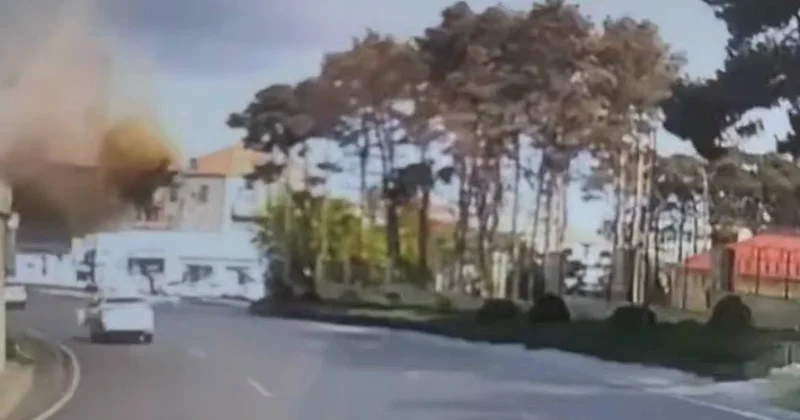 Biləcəridəki dəhşətli qəzanın BAŞVERMƏ ANI VİDEO