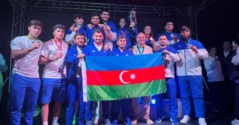 İdmançılarımız Türkdilli Dövlətlərin III Universiadasını 9 medalla başa vurublar FOTO
